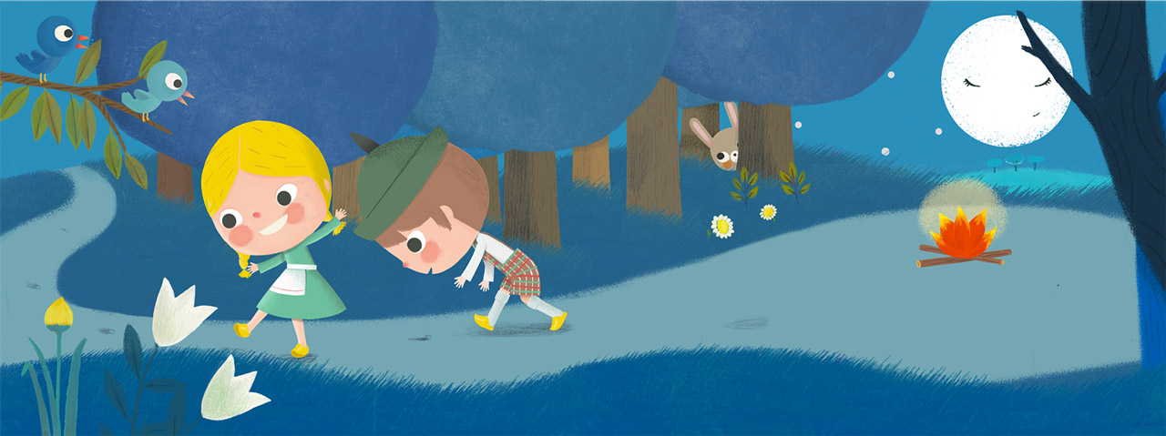 Final Ilustration - Hansel and Gretel